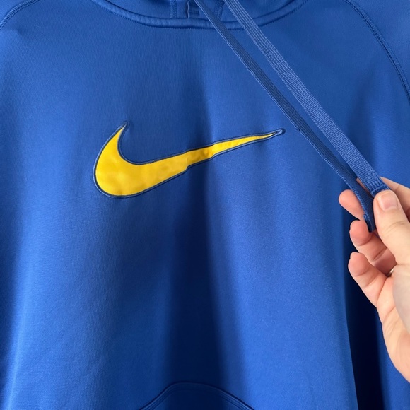 Nike Vintage ThermaFit Hoodie Y2K Streetwear XXL Athleisure - Picture 6 of 12